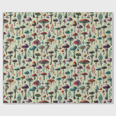 真菌の森 ラッピングペーパー (フラット)