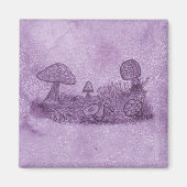 真菌メドウ磁石 マグネット (正面)