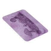 真菌メドウ長方形マグネット マグネット (右側)