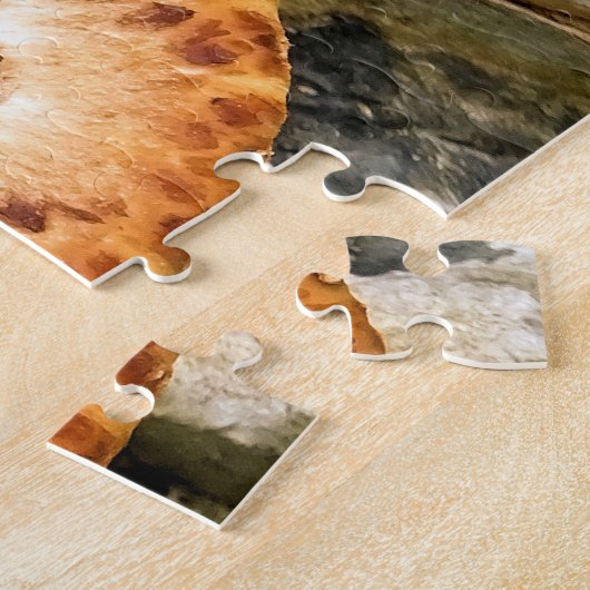 真菌 ジグソーパズル (側面)