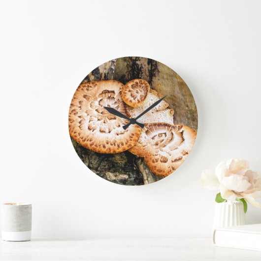 真菌 ラージ壁時計 (ホーム)