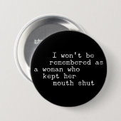 真話実の声明 缶バッジ (正面&裏面)