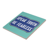 真話実は恐れを知らぬ タイル (側面)