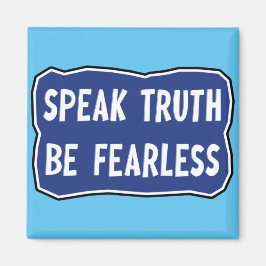 真話実は恐れを知らぬ マグネット