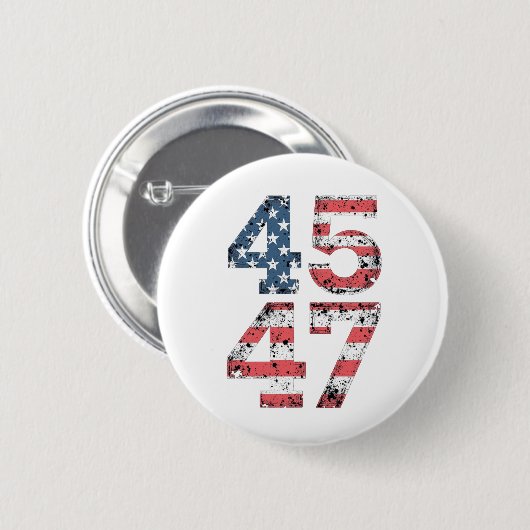 真賀誇りを持った47日トランプ選手が成熟した日を制した 缶バッジ (正面&裏面)