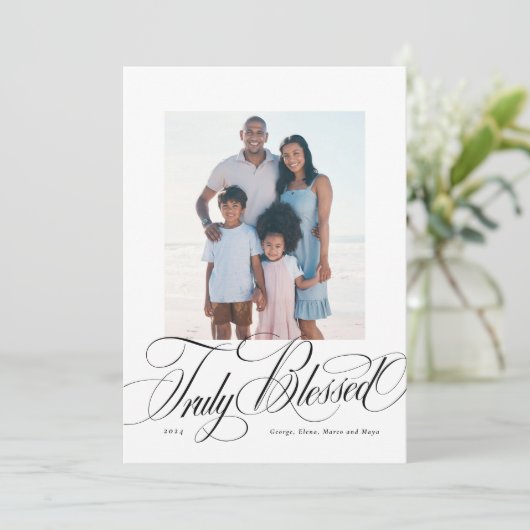 真賛美のエレガント宗教の写真 シーズンカード (スタンド正面)