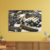 真鍮と統合されていないリンクを使用 キャンバスプリント (インサイチュ (リビング))