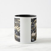 真鍮と統合されていないリンクを使用 マグカップ (中央)