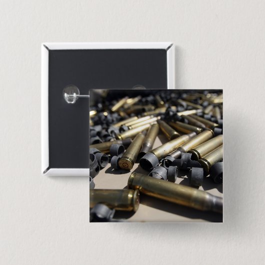 真鍮と統合されていないリンクを使用 缶バッジ (正面&裏面)