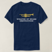 真鍮による破壊兵器 Tシャツ (デザイン正面)