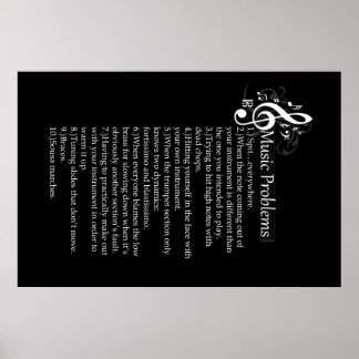 真鍮の問題リスト ポスター