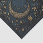 真鍮の月のデコページ 薄葉紙 (詳細)