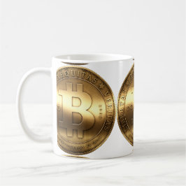 真鍮のBitcoin コーヒーマグカップ