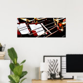 真鍮アリュール1 ポスター (ホームオフィス)