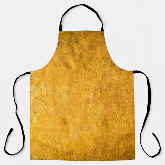 真鍮コンクリートの表面が～の壁から輝く エプロン (正面)