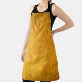 真鍮コンクリートの表面が～の壁から輝く エプロン (インサイチュ)