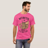 真鍮トランペットの武器 Tシャツ (正面フル)