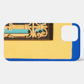 真鍮ドアレバー付き茶木製扉 Case-Mate iPhoneケース (裏面 (横))