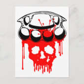 真鍮ナックル ポストカード (正面)