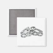 真鍮ナックル マグネット (正面/裏面)