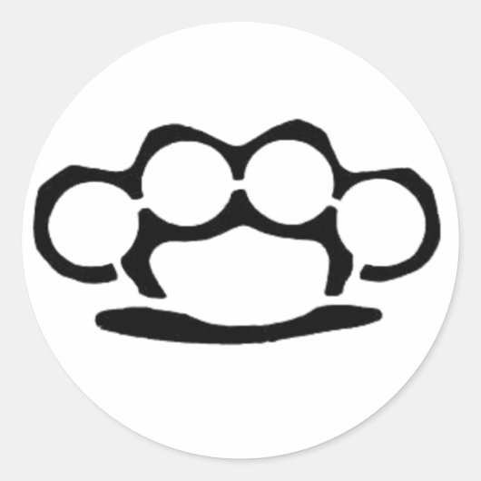 真鍮ナックル ラウンドシール (正面)