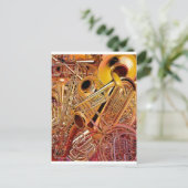 真鍮壁 ポストカード (スタンド正面)