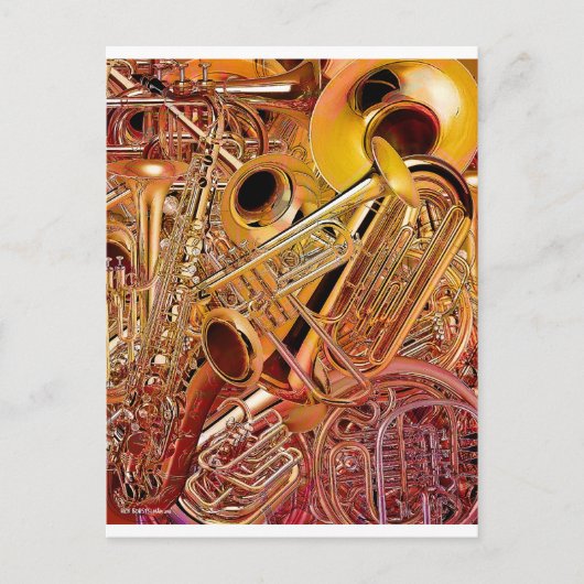 真鍮壁 ポストカード (正面)