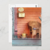 真鍮潅水缶付きポーチ ポストカード (正面/裏面)