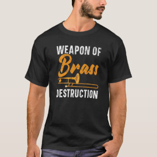 真鍮破壊兵器トロンボーン奏者ムシチ Tシャツ