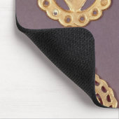 真鍮製の装飾金具の選択 マウスパッド (コーナー)