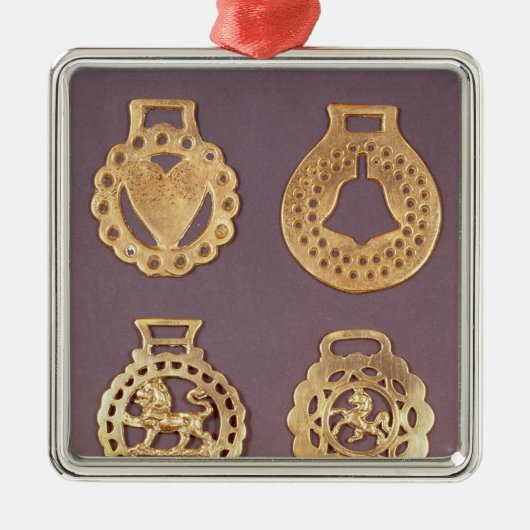 真鍮製の装飾金具の選択 メタルオーナメント (正面)