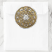 真鍮製〔占星術の〕十二宮図ホイールシール ラウンドシール (バッグ)