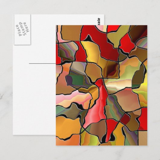 真鍮 ポストカード (正面/裏面)