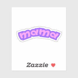 真間 | ピンクの母の母の母の母の母 シール