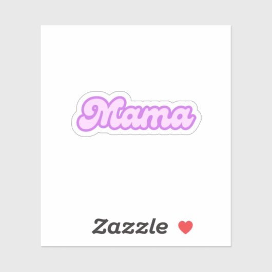 真間 | 母さん、母さん シール (シート)