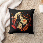 真間 |母 |母の日 |母性 クッション (ブランケット)