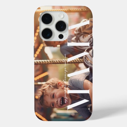 真間 | Chic Bohoレタリング&写真 Case-Mate iPhoneケース (裏面)