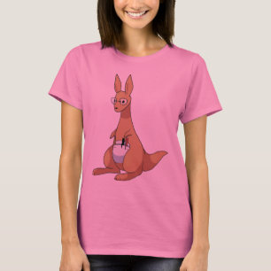 真面目なカンガルー Tシャツ