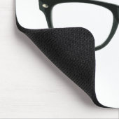 真面目なガラスのマウスパッド マウスパッド (コーナー)