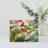 真面目なサラダ ポストカード (スタンド正面)