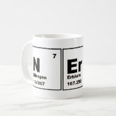 真面目な化学プロダクト! コーヒーマグカップ (正面左)