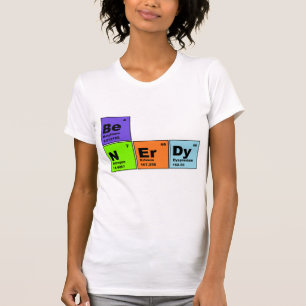 真面目な周期表のTシャツ Tシャツ