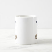 真面目な学生の大学生活 楽しい コーヒーマグカップ (中央)