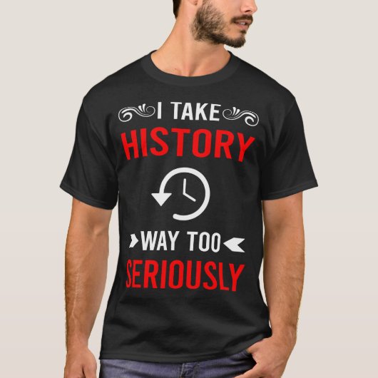 真面目な歴史 Tシャツ (正面)