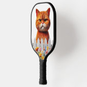 真面目な猫 ピックルボールラケット (左)