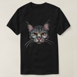 真面目な猫Tシャツ Tシャツ
