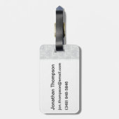 真面目な話 ラゲッジタグ (裏面縦)