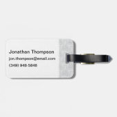 真面目な話 ラゲッジタグ (裏面横)