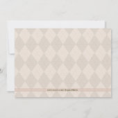 真面目な30ヴィンテージの第30誕生日の招待状 招待状 (裏面)