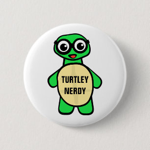真面目なTurtley 缶バッジ